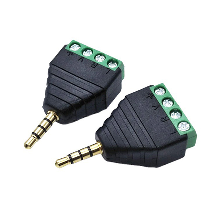 Jack Audio Tín Hiệu Kết Nối 3 Dây Đơn Giản Không Cần Hàn