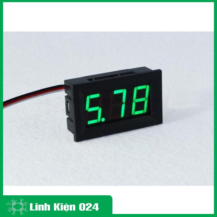 Vôn Kế Điện Tử 0.56 Inch 3.5-30VDC