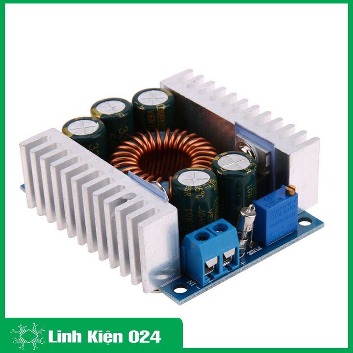 Module Hạ Áp Buck từ 4.5-30VDC Xuống 1.25-30VDC 12A 150W (K2E1)