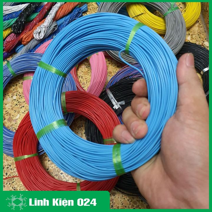 Dây Điện To ( Lõi nhiều Sợi ) Dài 1m Nhiều Màu