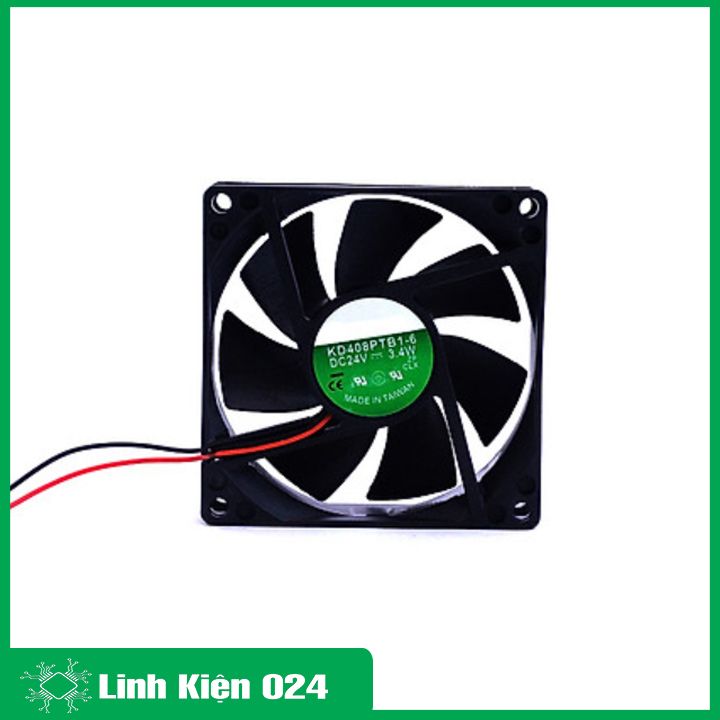 Quạt Tản Nhiệt 8X8X2.5cm 24VDC - 0.2A