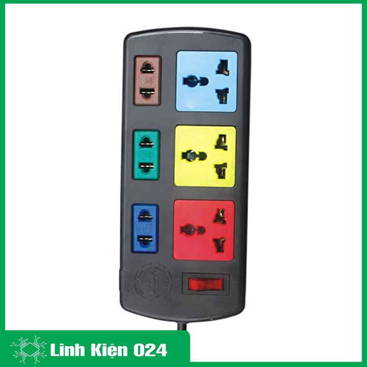 Dây Ổ Cắm Điện Chính Hãng Lioa Hiệu 3D3S