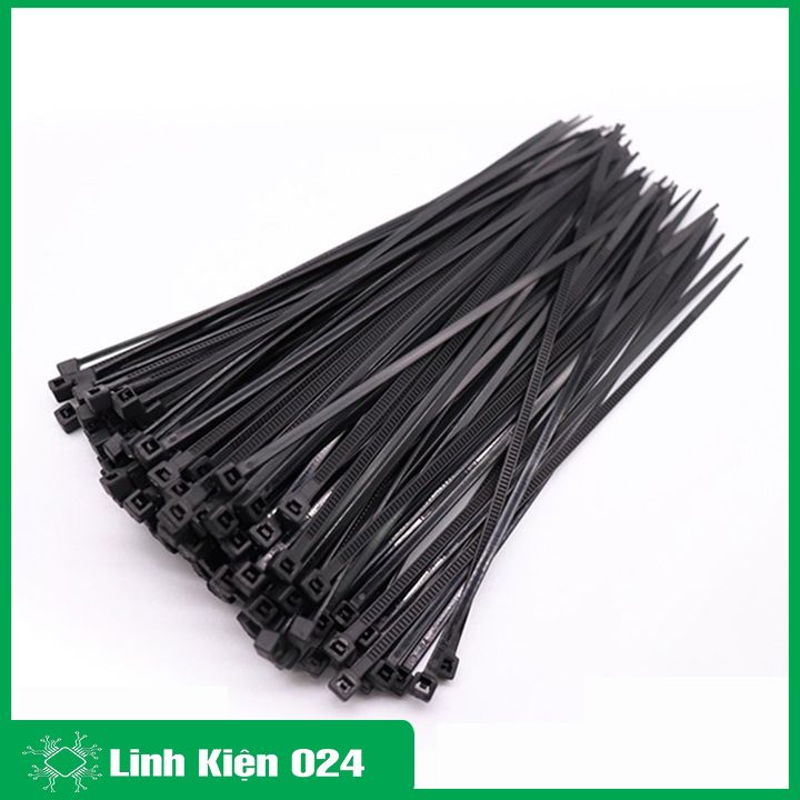 Gói 1000PCS Dây Thít  Đen 3x100mm