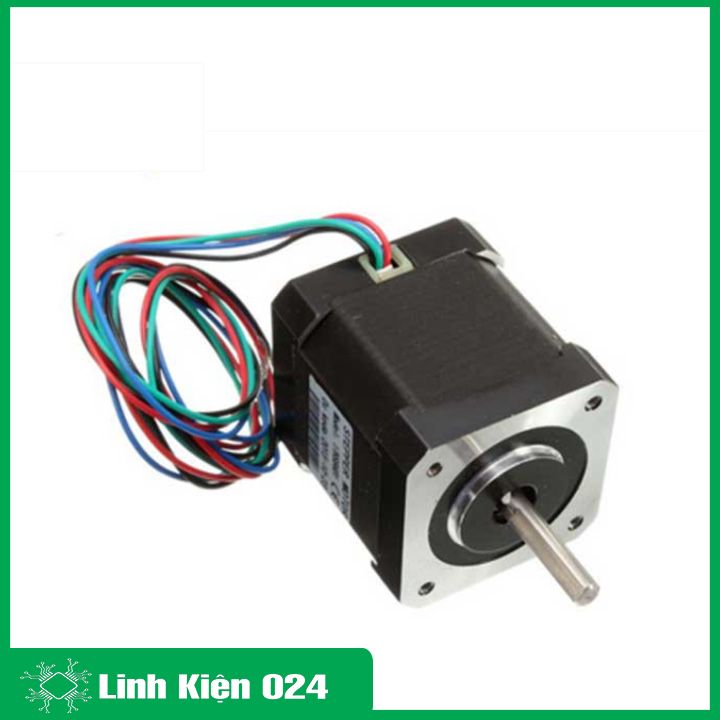 Động Cơ Bước 42BYGH47-401A 12V 1.8 Độ (k1h20)