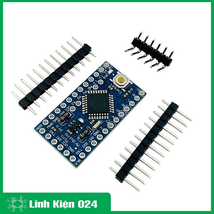 Kit Arduino Pro Mini Atmega328 3V3 16M (BH 06 Tháng) (K3I8)