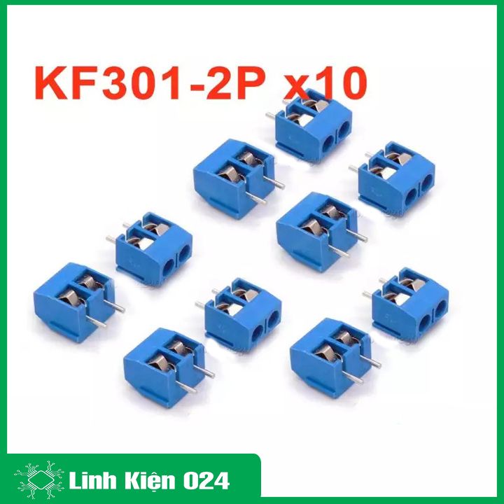 Combo 10 Cọc Nguồn Hàn Mạch KF301 300V 15A Xanh Dương