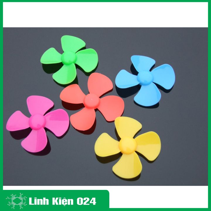 Cánh Quạt Mini Rộng 10Cm Cho Motor Trục 2.3mm (k1k14)