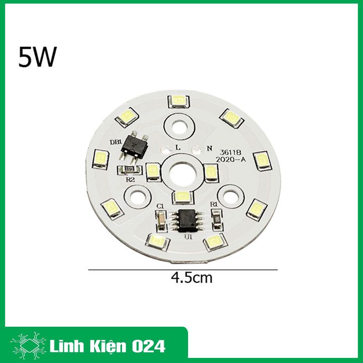 Chíp Led Tròn Công Suất SMD Siêu Sáng