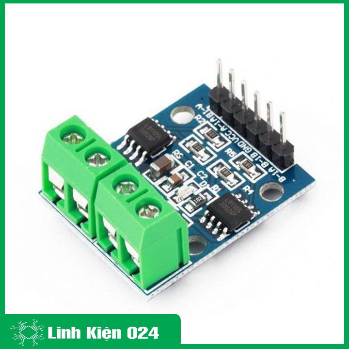 Module L9110 Mạch Cầu H-Điều Khiển Động Cơ 2.5V-12v 0.8A (K4C20)