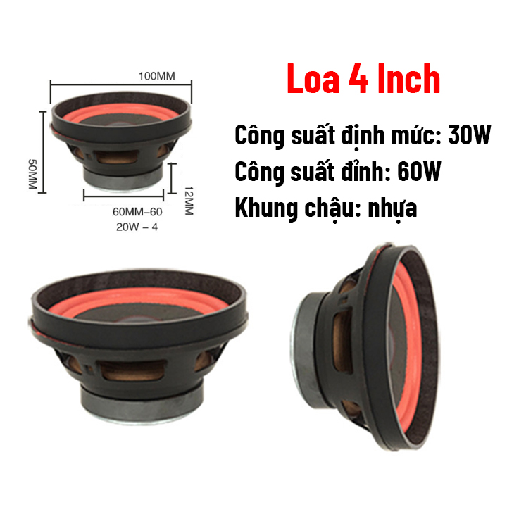 Loa Siêu Trầm Công Suất Cao Loa Ô Tô