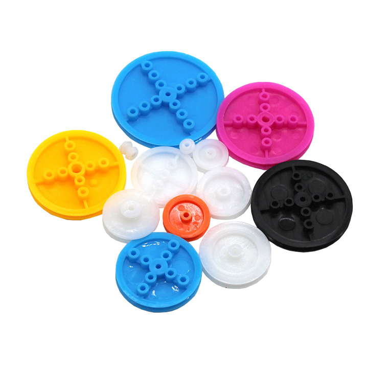 Con Lăn Ròng Rọc Nhựa Trục 2mm Đường Kính