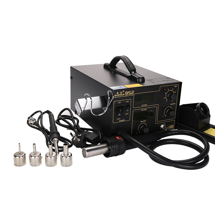 Máy Khò Nhiệt Và Hàn Thiếc 2 in 1 Gordak 952