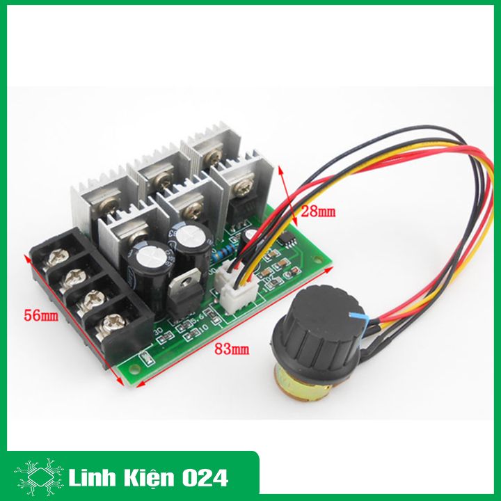Module Điều Khiển Động Cơ 775 Có Bảo Vệ Động Cơ Vin 10-55V 30A (K4A16)