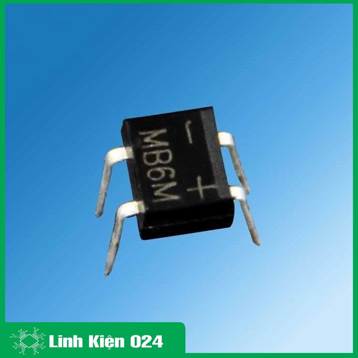 Diode Cầu 0.5A 600V SMD