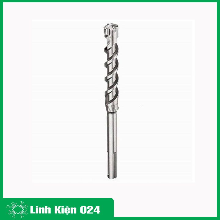 Bộ 4 Mũi Khoan Bê Tông Đuôi Gài BOSCH Đường Kính 6,8,10,12mm Loại Dài 16Cm Chất Lượng Cao