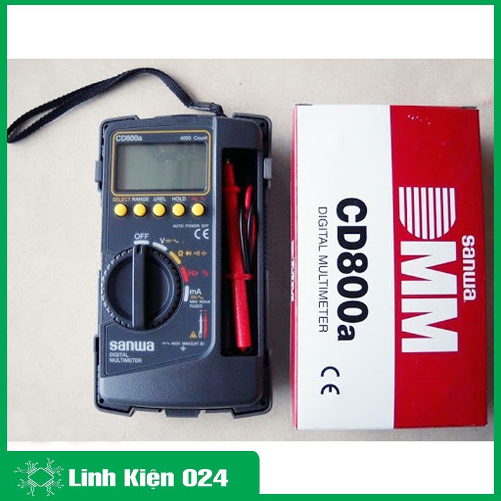 Đồng Hồ SANWA-CD800A ( Đồng Hồ Số, Đồng Hồ Đa Năng )
