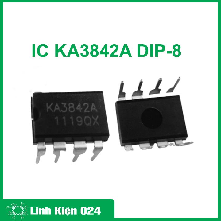 Ic Dao Động KA3842A 3842 Dip-8 k9f16