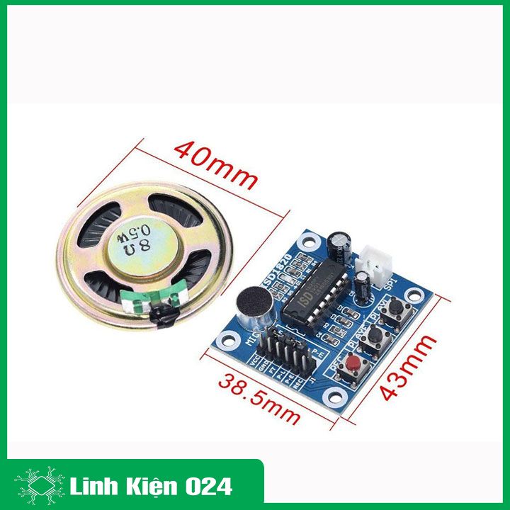 Module Ghi Âm ISD1820 V2 (k5c6)