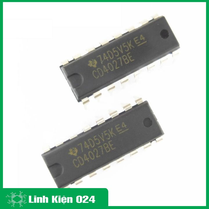 Chíp CD4027BE DIP16 (K9K12)