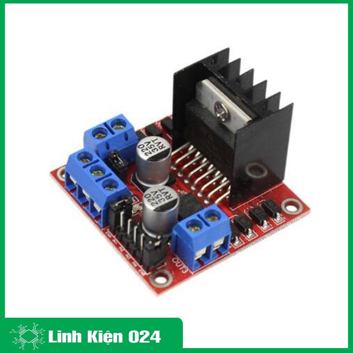 Module L298 Mạch Cầu H Điều Khiển Động Cơ DC (K4B10)
