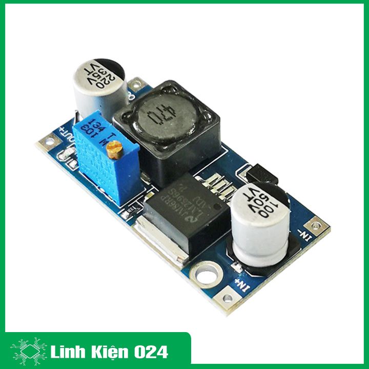 Mạch Hạ Áp Buck DC-DC LM2596 3A ( Vào 4-35VDC - Ra 1-30VDC ) (K2D3)