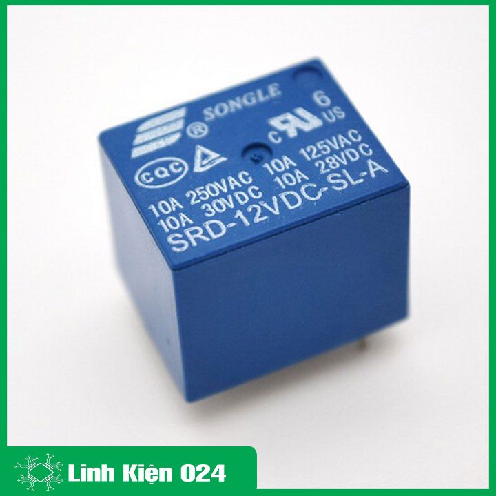 Bộ 3 Chiếc Relay Songle 12V10A  SRD- 12DVC- SL- C
