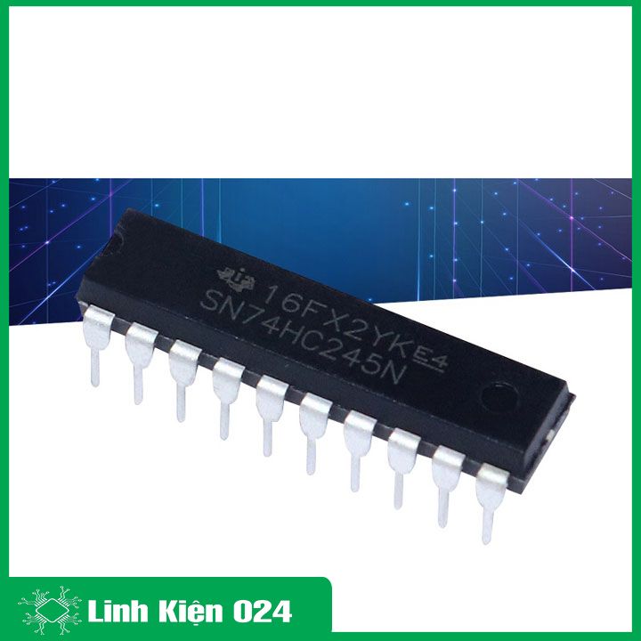 74HC245 OCTAL BUS TRANSCEIVER TRI-STATE dip20 5.2MM
