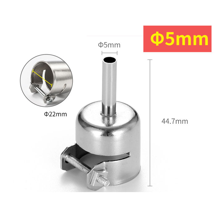 Đầu Chụp Tay Khò Có Đai Vít 3mm/4mm/5mm/6mm/7mm/8mm/10mm