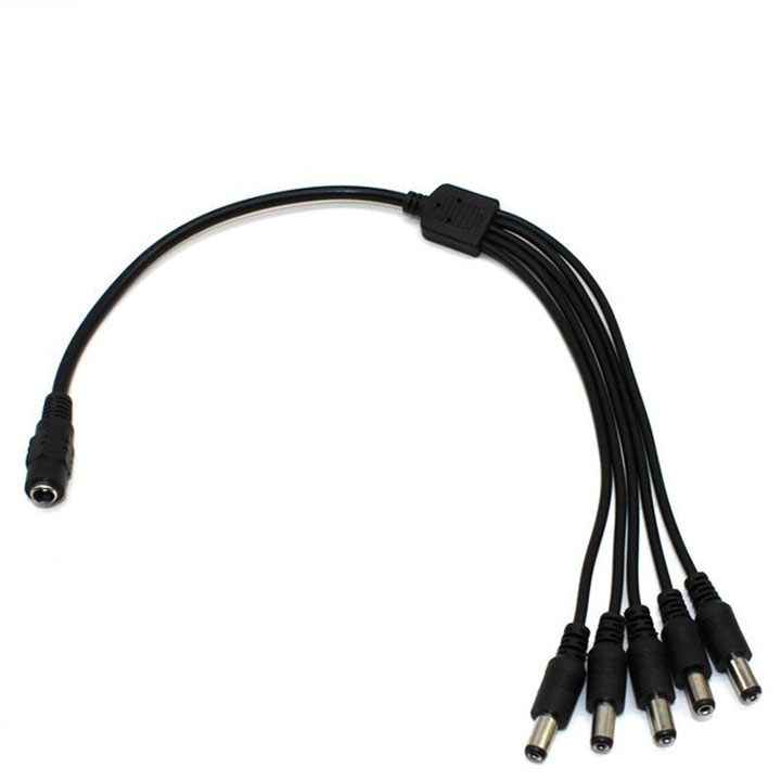 Dây Chia Nguồn DC 1 Ra 4 Đầu Jack DC 5.5x2.1mm