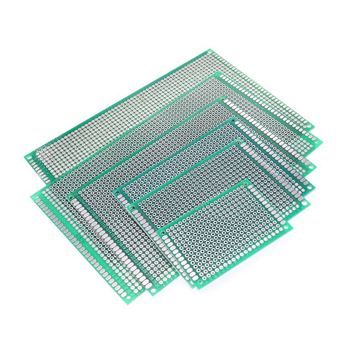 Phíp Đồng Đục Lỗ 2 Mặt PCB Xanh Tốt Dày 1.6mm