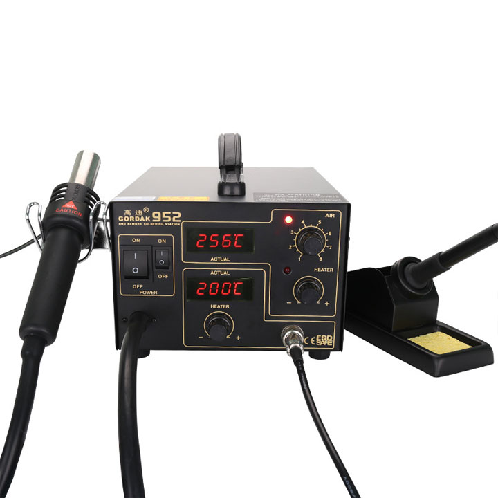 Máy Khò Nhiệt Và Hàn Thiếc 2 in 1 Gordak 952