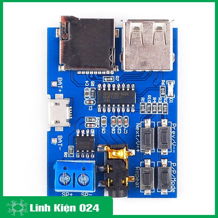 Module Giải Mã MP3+TF GM4563 (k5a8)