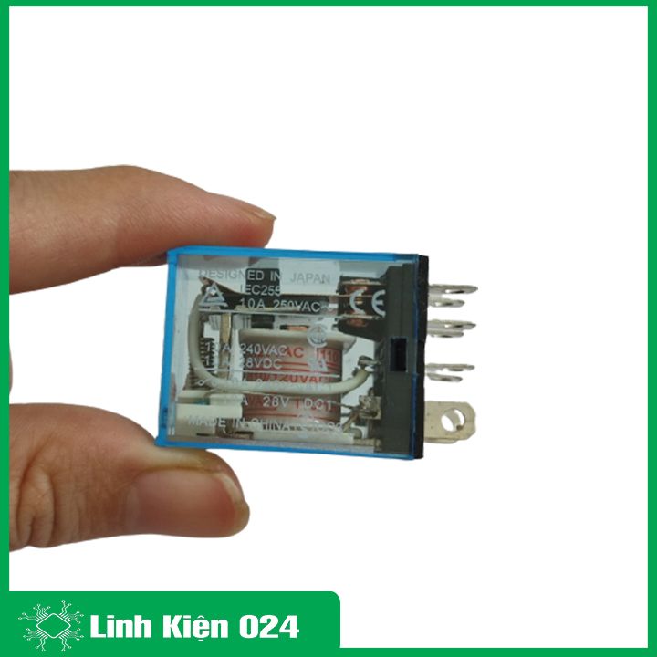 Relay Trung Gian Omron 110V-10A 8P