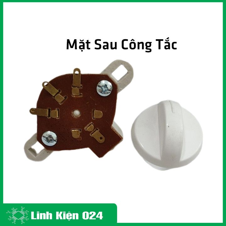 Công Tắc 3 Số Quạt Treo Tường