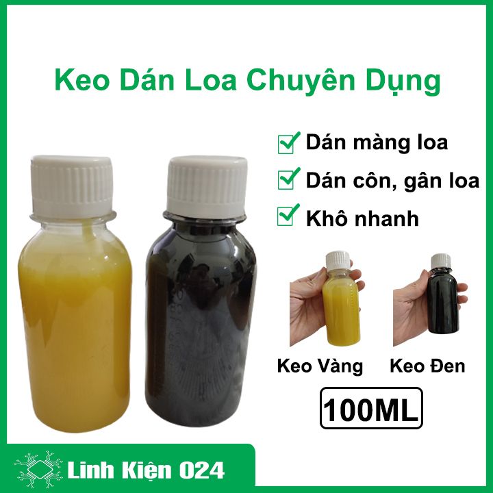 Keo WD2014 Vàng Dán Loa Khô Nhanh Hàng Chính Hãng 100ml Thượng Hải Kangda Wanda