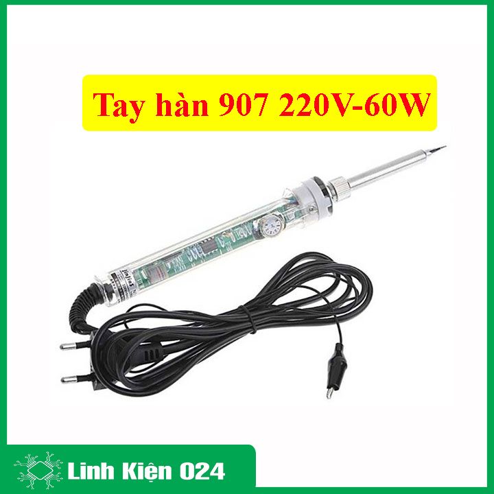 Tay Hàn No.907 220V-60W Điều Chỉnh Nhiệt Độ ( Bảo Hành 3 Tháng )