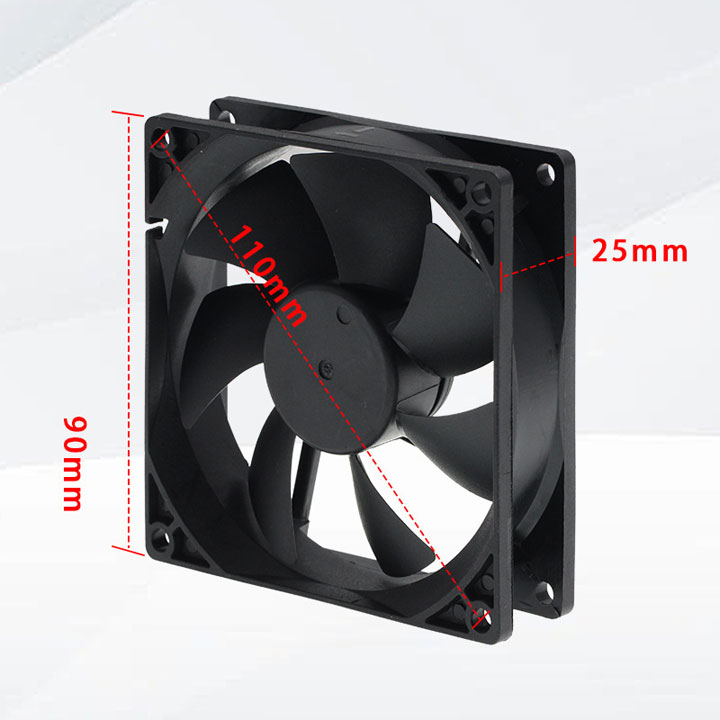 Quạt Tản Nhiệt Brushless 9025 9x9x2.5cm
