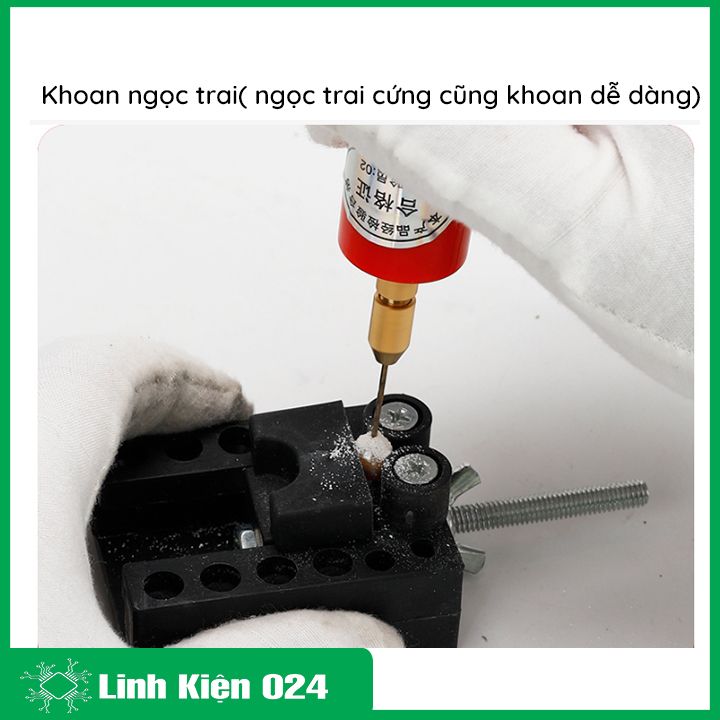Máy Khoan Mini 5V USB 2A Khoan Thủ Công