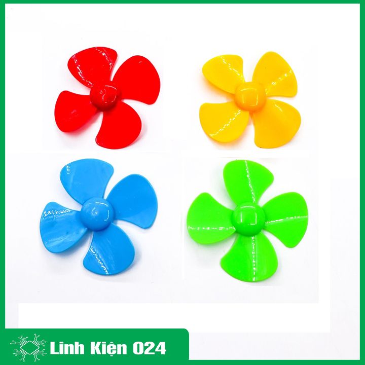 Cánh Quạt Mini Rộng 10Cm Cho Motor Trục 2.3mm (k1k14)