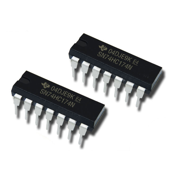 Chíp 74HC174 Hex D Flip-Flop with Clear DIP16 (K9H9)