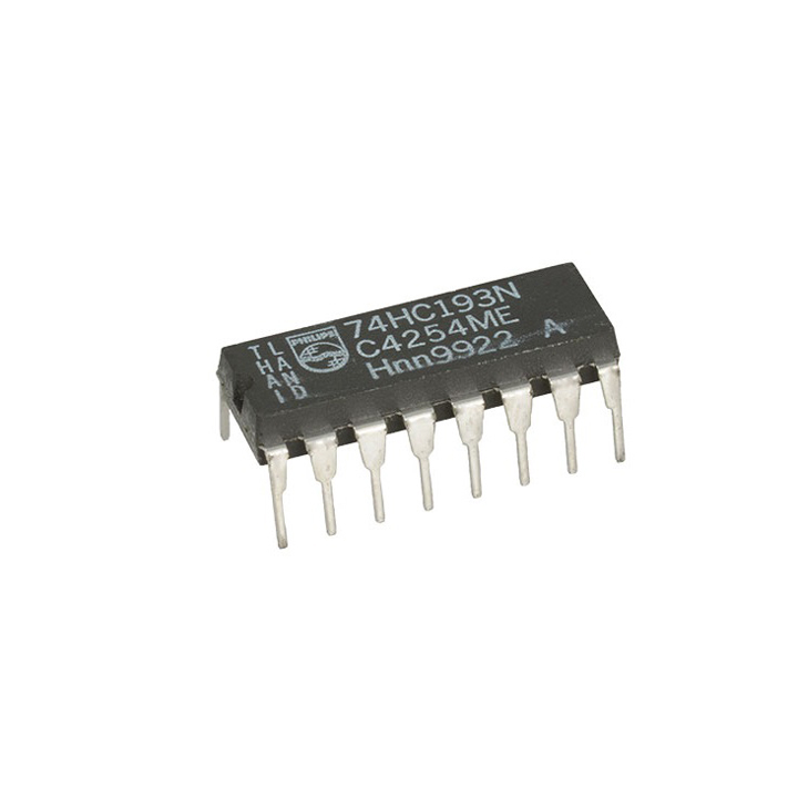 74HC193 DIP16 Binary Up/Down Counter with  Clear (K9H10)