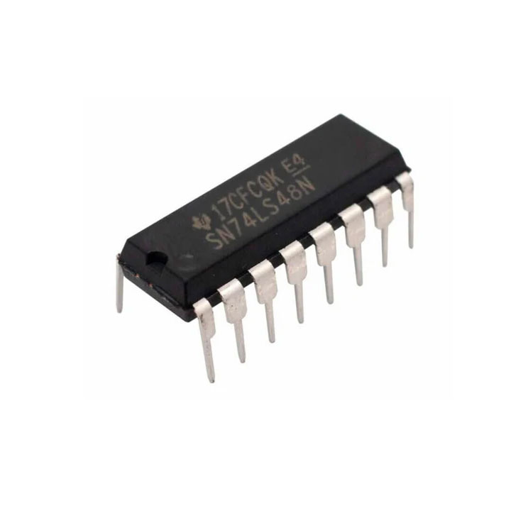 IC Giải Mã 74LS48 DIP16 BCD to 7-segment Decoder/Driver