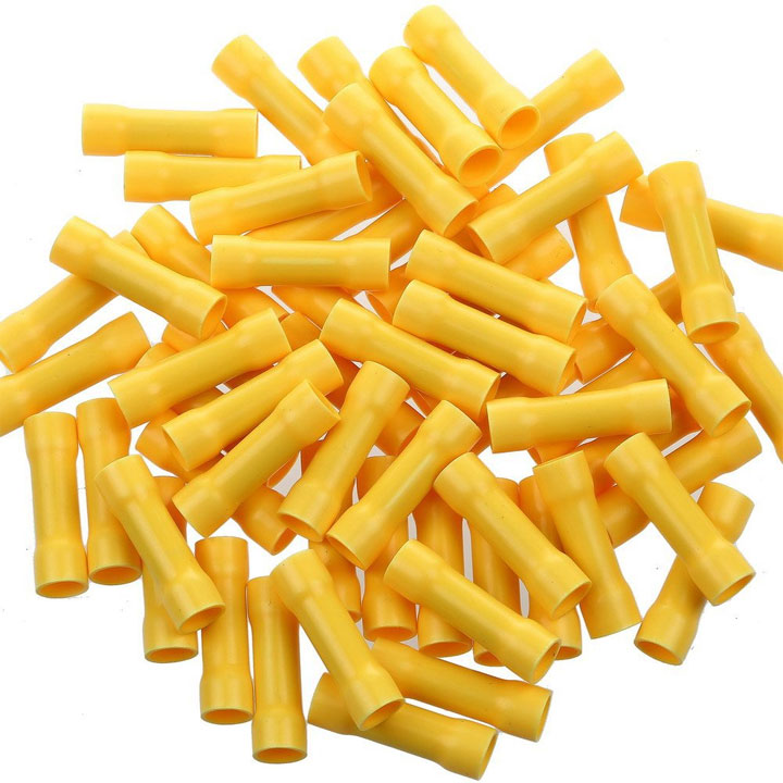 (Gói 100 cái) Ống Nối Đây Điện Thẳng , Cos Nối Dây Điện, BV1.25 / BV 2 / BV5.5
