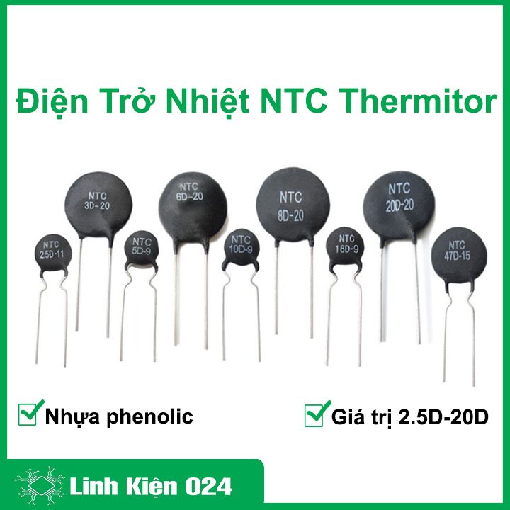Điện Trở Nhiệt NTC Thermistor