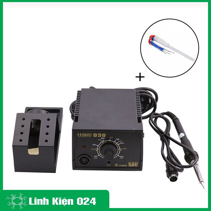 [BH 06 Tháng] Trạm Hàn, Máy Hàn Hakko 936 - Điều Chỉnh Nhiệt Độ Tiện Dụng