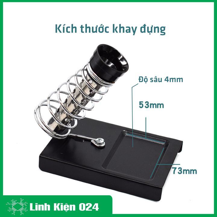 Gác Mỏ Hàn Lò Xo Bản Mới Kèm Bọt Biển