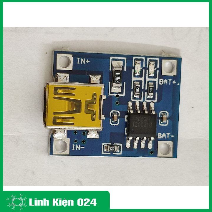 Mạch Sạc Pin 18650 TP4056 Mini