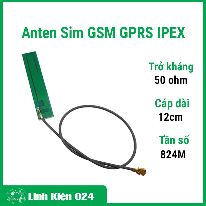 Anten Sim GSM GPRS IPEX