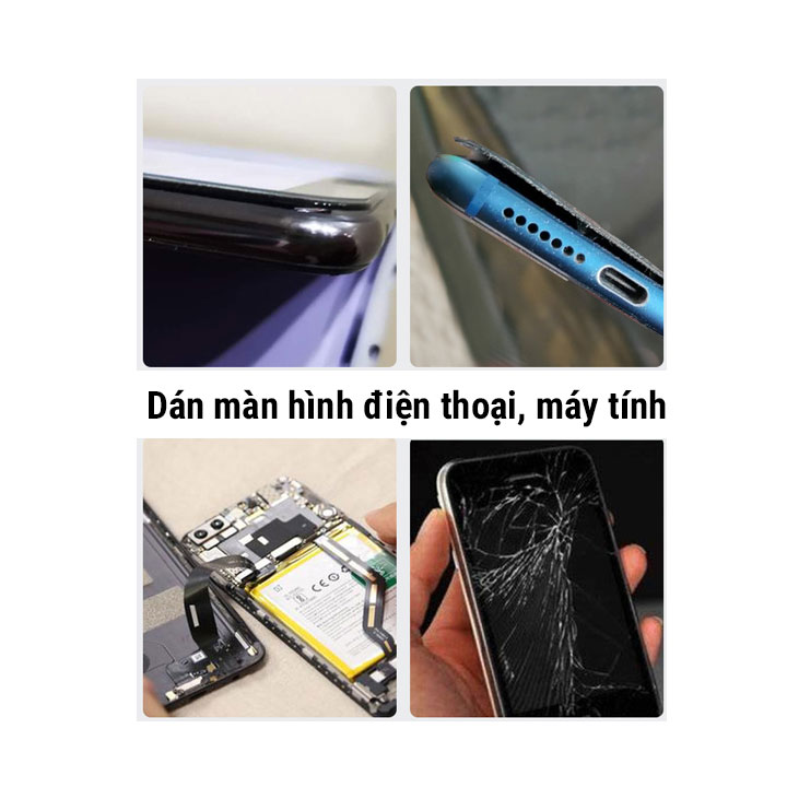 Keo Dán Màn Hình Điện Thoại Máy Tính  Trang Sức B-7000 Trong Suốt