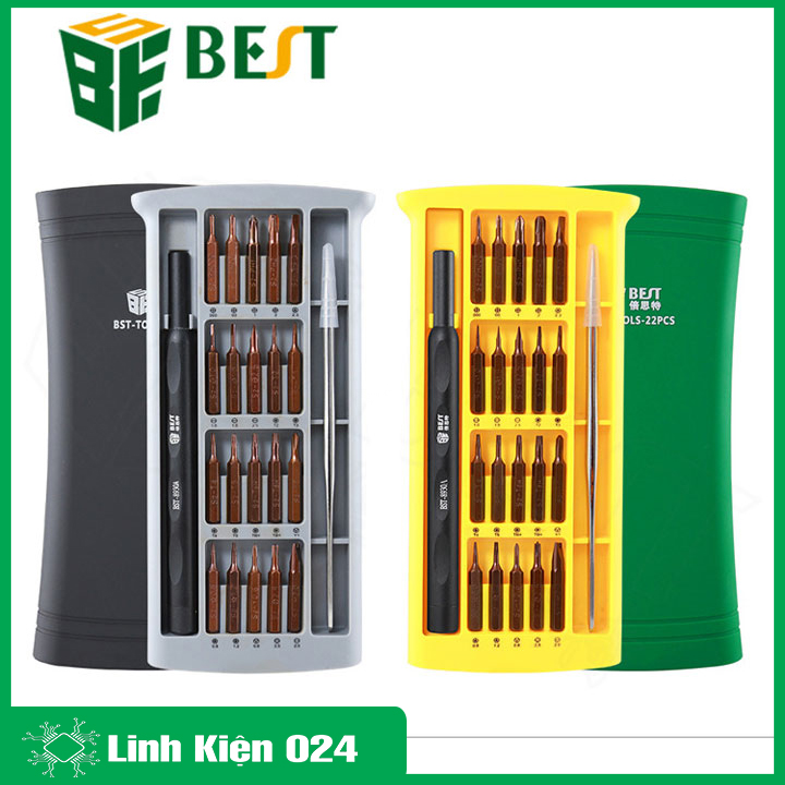 Bộ Công Cụ 22 Chi Tiết Cao Cấp Best-8930B Sửa Chữa Đa Năng